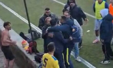 Il dramma di Palomonte-Serre Calcio: pugno e bottiglia, la gara di ritorno a porte chiuse