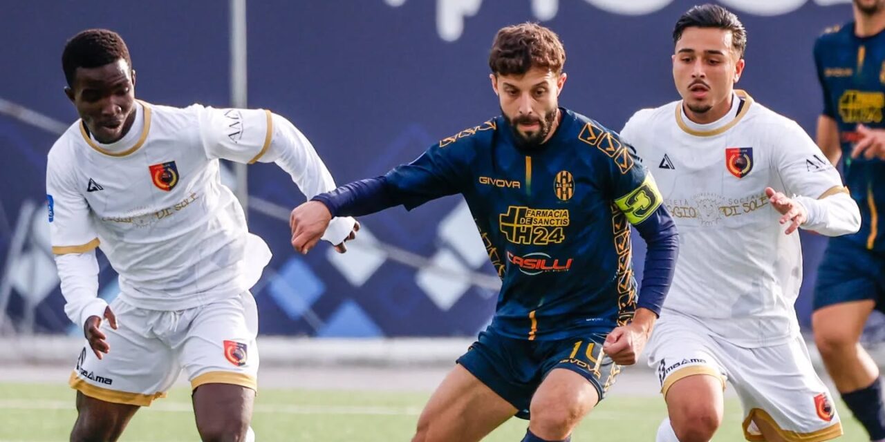 Afragolese-Nola: al “Moccia” è un derby di ferro, Polverino salva i rossoblù
