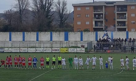 Sanseverinese-Ebolitana, equilibrio e un episodio che cambia il match