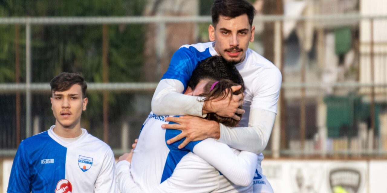 Gricignano, Visone dipinge calcio: un gol da cineteca per sognare la vetta