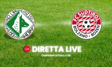 DIRETTA Avellino-Sudtirol: segui il match del Partenio minuto per minuto