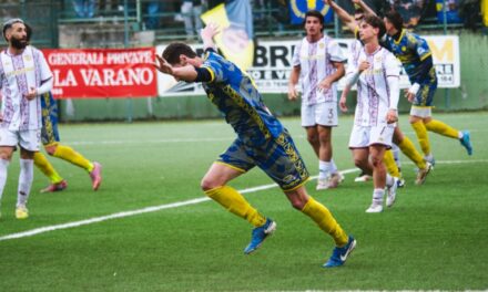Prima sconfitta stagionale: la Scafatese cade nel finale