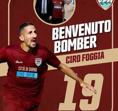 Sarnese, blindato il re del gol: accordo per la permanenza del bomber
