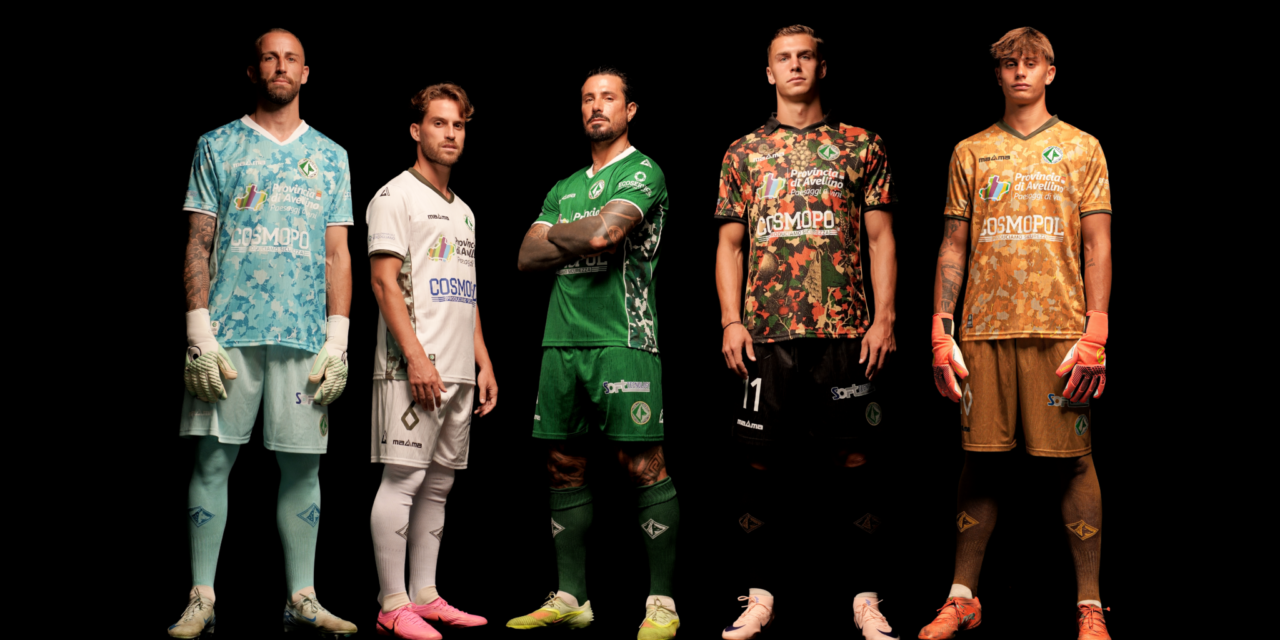 L’Avellino svela i suoi sponsor: una maglia che vale un’intera provincia