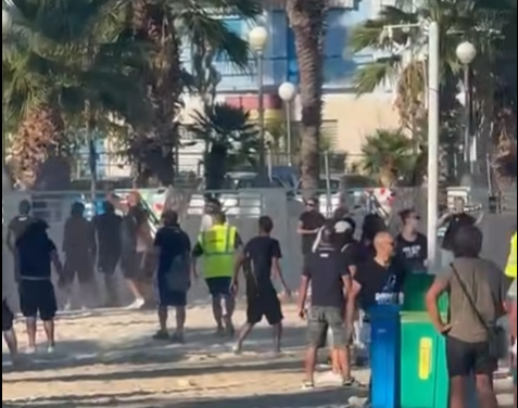 Manfredonia-Ebolitana, spunta la tensione nel post-partita: scontri tra tifoserie