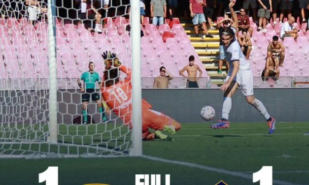 Salernitana–Cavese: Llano gol, Cavese pareggia. Cosmi ancora senza vittorie